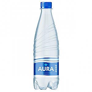 Вода Aura газированная 0.5л, S&L Шаурма на Колхозном рынке