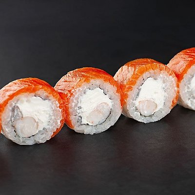 Заказать Ролл Филадельфия с королевской креветкой, SUSHI SHOP