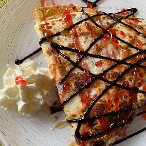 Блинчики Творожно-карамельные, Пышечная DONUTS