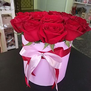 Цилиндр с розами №1, Цветочная Точка