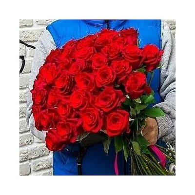 Заказать Букет из 51 красной розы, Lotus Flower