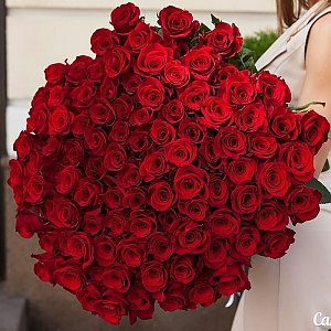 Букет из 101 красной розы, Lotus Flower