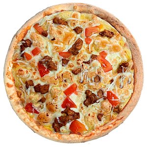 Пицца Сырный цыпленок 25см, ЕСТЬ ПОЕСТЬ (ex. Сытый Папа)