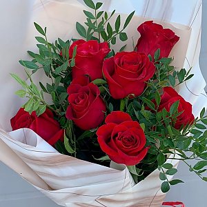 Букет из 7 роз, Говорящие Цветы