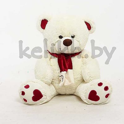 Заказать Плюшевый мишка My Love кремовый 120см, KeliKh