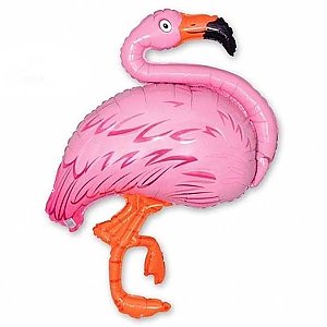 Шар фигура Фламинго розовый, KeliKh