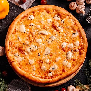 Пицца Четыре Сыра 31см, Ели Балдели