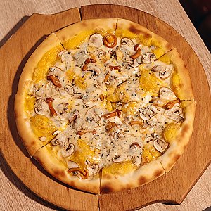 Пицца Грибная с голубым сыром 30см, Ели Балдели