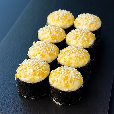 Заказать Ролл запеченный Лосось и сыр, Ели Балдели