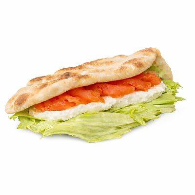 Заказать Сэндвич-пита с красной рыбой, Ели Балдели