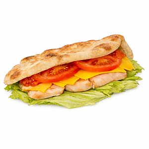 Сэндвич-пита с копченой курицей, Ели Балдели