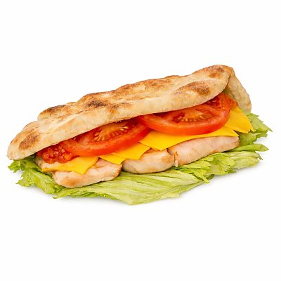 Заказать Сэндвич-пита с копченой курицей, Ели Балдели