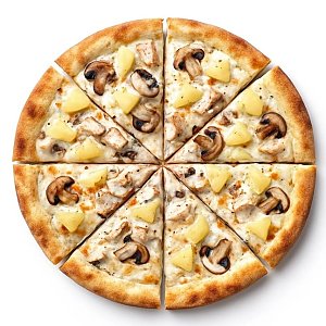 Пицца Ананас с грибами 25см, Ели Балдели