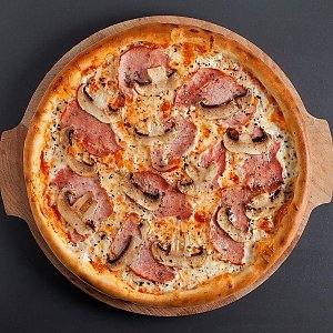 Пицца Ветчина с грибами (500г), Бар Угловой