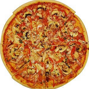 Пицца Грибы-помидоры (250г), Бар Угловой