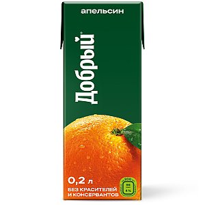 Добрый апельсиновый нектар 0.2л, Best Pizza