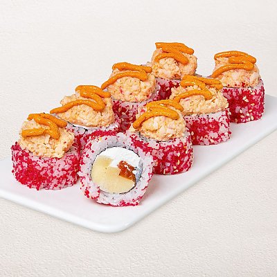 Заказать Ролл Нежный лосось с тигровой креветкой, Суши WOK - Гродно