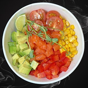 Поке с лососем, SUSHI ART - Солигорск