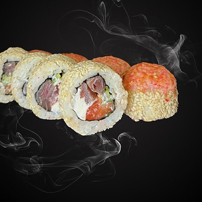 Заказать Ролл Хот Сяке Магуро, SUSHI SLUTSK