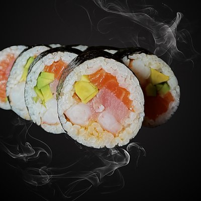 Заказать Ролл Норимак Три Рыбы, SUSHI ART - Солигорск