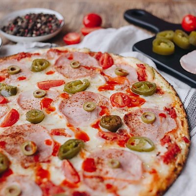 Заказать Пицца "Дьяболо" 24см, Pizzburg