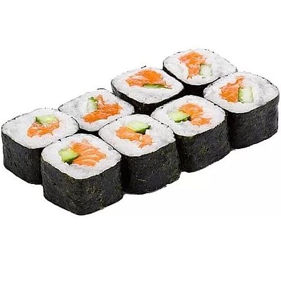 Заказать Ролл Сяке Хосомаки, Сытый Папа - Речица