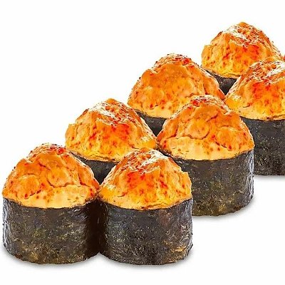 Заказать Запечённый ролл Лосось Спайси, Сытый Папа - Речица