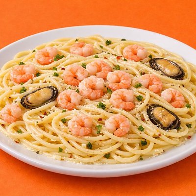 Заказать Паста с морепродуктами, Сытый Папа - Речица