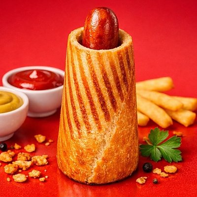 Заказать Френч-дог с кетчинезом, Сытый Папа - Речица