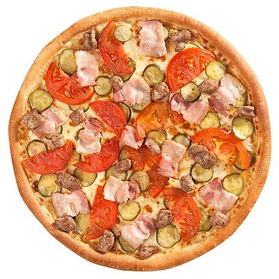 Заказать Пицца Папин Бургер 30см, Сытый Папа - Речица