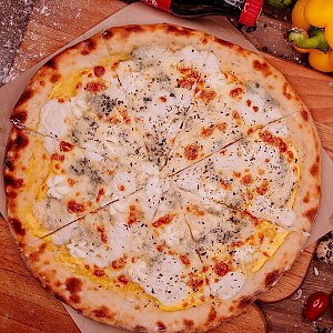 Пицца Четыре сыра 35см, ОБЛАКО