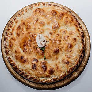 Осетинский пирог с курицей и грибами, Этна
