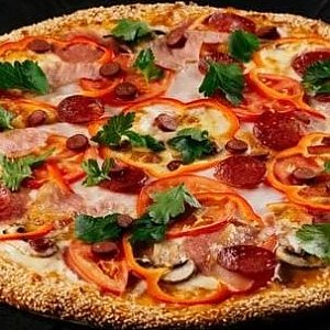 Пицца с мясной начинкой 31см, Суши Пицца Маркет - Гомель