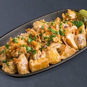 Мясная сковорода, Каролин
