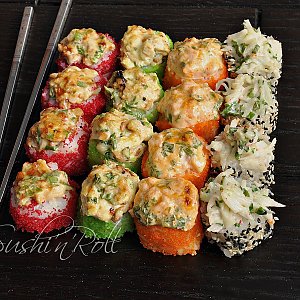 Запеченный сет Жара, Sushi n Roll