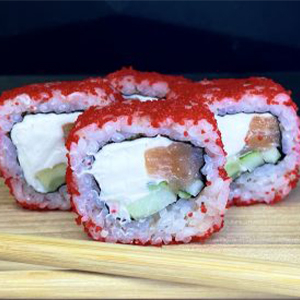 Ролл Калифорния с лососем, Sushi 4U
