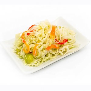 Салат из свежей капусты с перцем, ASIAN FOOD