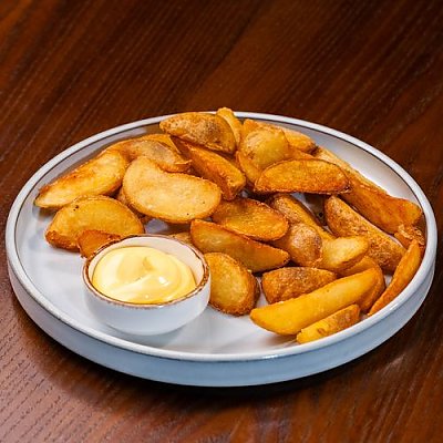 Заказать Дольки картофельные с соусом, Эдисон Бар