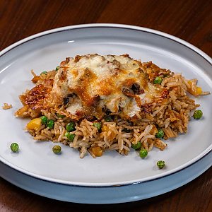 Филе куриное с беконом и грибами, Эдисон Бар