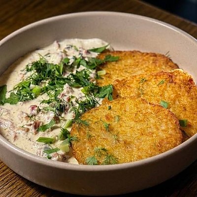 Заказать Драники с мачанкой, Эдисон Бар