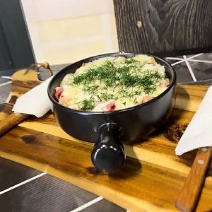 Сковородка Барбекю с мясом птицы, Хитрый Лис