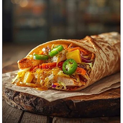 Заказать Шаурма Авторская Гавайская Большая, S&L Шаурма на Колхозном рынке