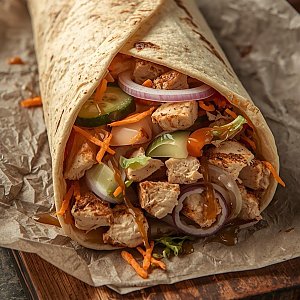 Шаурма Авторская Мужская Большая, S&L Шаурма на Колхозном рынке