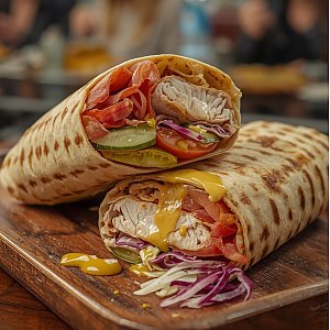 Шаурма Авторская Чикаго Стандарт, S&L Шаурма на Колхозном рынке