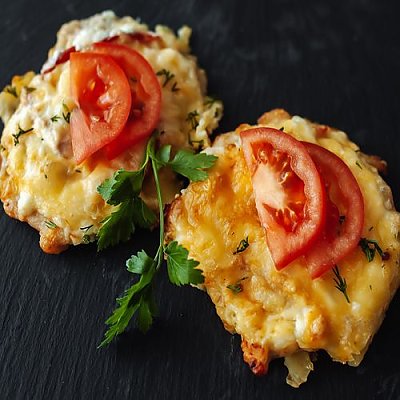 Заказать Птица запеченная с помидором, Кулинария - Золотой Теленок