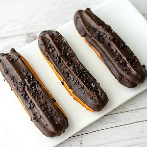 Эклер шоколадный, Кулинария - Золотой Теленок