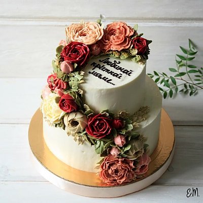 Заказать Свадебный Торт №12, Melihova Cake Stories