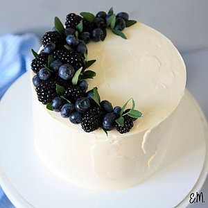 Торт с Ягодным Декором №10, Melihova Cake Stories