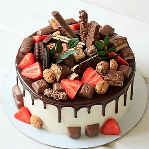 Торт с Шоколадным Декором №4, Melihova Cake Stories