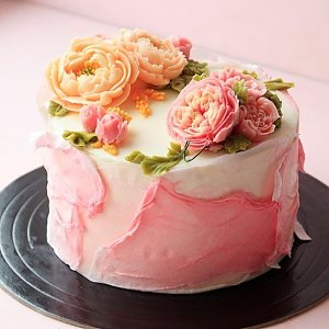 Торт с Кремовыми Цветами №25, Melihova Cake Stories